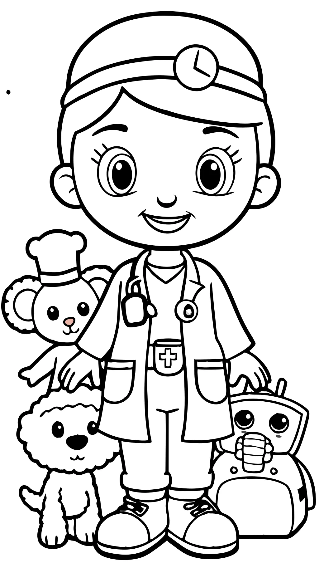 Páginas para colorear Doc McStuffins